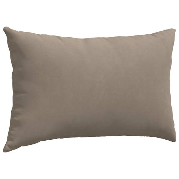 Grote foto vidaxl sofa kussens 2 pcs taupe 50 x 30 cm stof huis en inrichting woningdecoratie