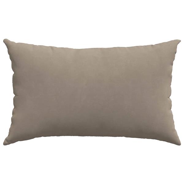 Grote foto vidaxl sofa kussens 2 pcs taupe 50 x 30 cm stof huis en inrichting woningdecoratie