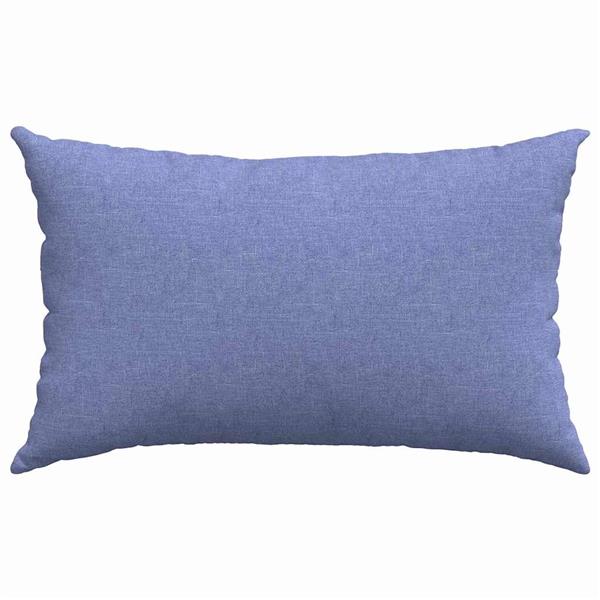 Grote foto vidaxl sofa kussens 2 pcs jeans blauw 50 x 30 cm stof huis en inrichting woningdecoratie
