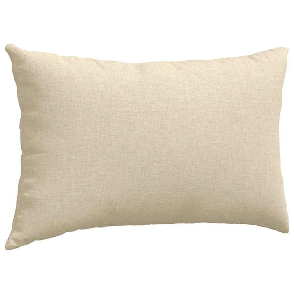 Grote foto vidaxl sofa kussens 2 pcs cr me 50 x 30 cm stof huis en inrichting woningdecoratie