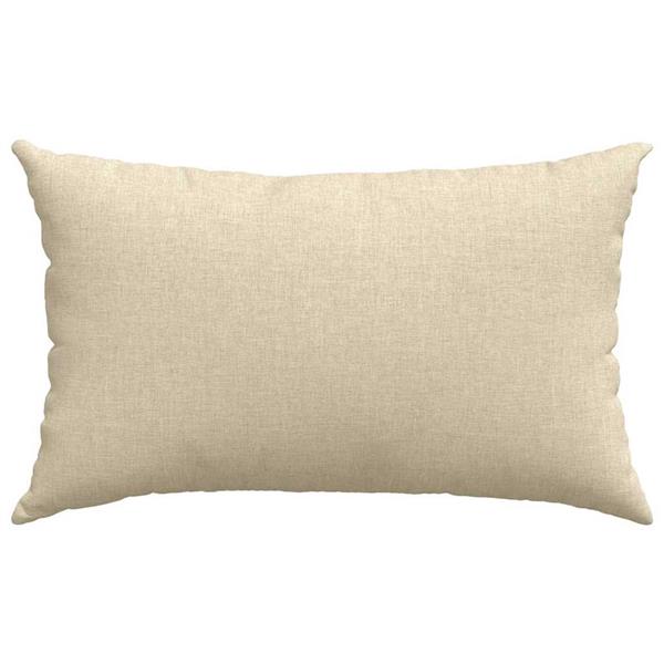 Grote foto vidaxl sofa kussens 2 pcs cr me 50 x 30 cm stof huis en inrichting woningdecoratie