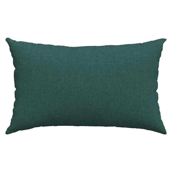 Grote foto vidaxl sofa kussens 2 pcs donkergroen 50 x 30 cm stof huis en inrichting woningdecoratie