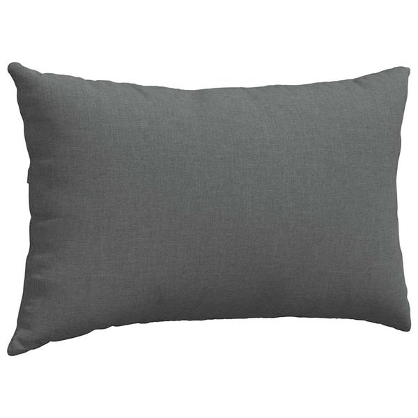 Grote foto vidaxl sofa kussens 2 pcs donkergrijs 50 x 30 cm stof huis en inrichting woningdecoratie