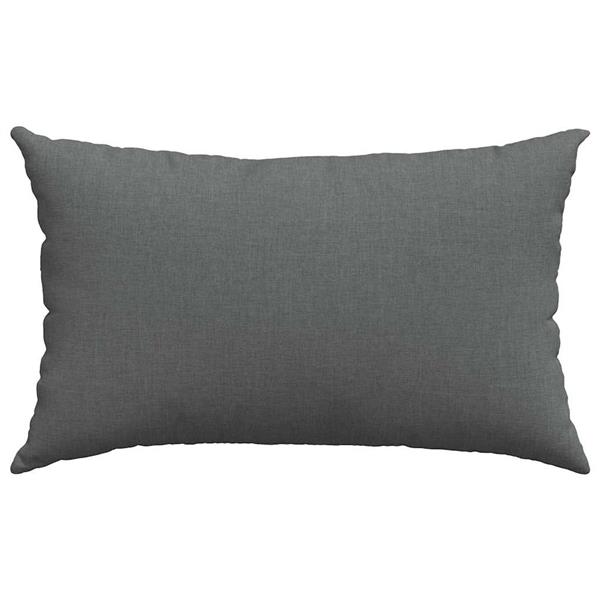 Grote foto vidaxl sofa kussens 2 pcs donkergrijs 50 x 30 cm stof huis en inrichting woningdecoratie