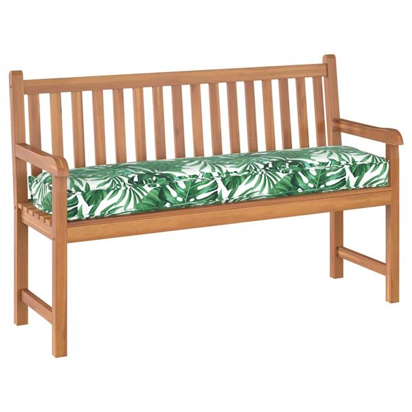 Grote foto vidaxl palletkussen voor bank bladpatroon 150 x 40 x 8 cm oxford stof huis en inrichting woningdecoratie