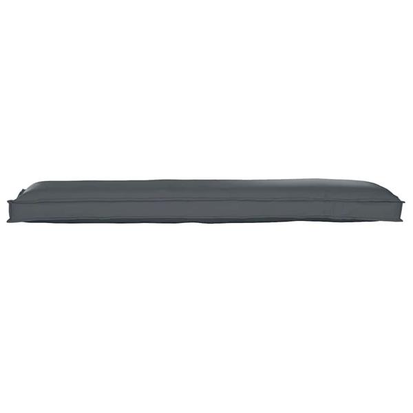 Grote foto vidaxl palletkussen voor bank antraciet 150 x 40 x 8 cm oxford stof huis en inrichting woningdecoratie