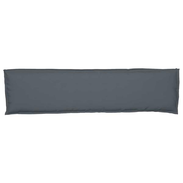 Grote foto vidaxl palletkussen voor bank antraciet 150 x 40 x 8 cm oxford stof huis en inrichting woningdecoratie