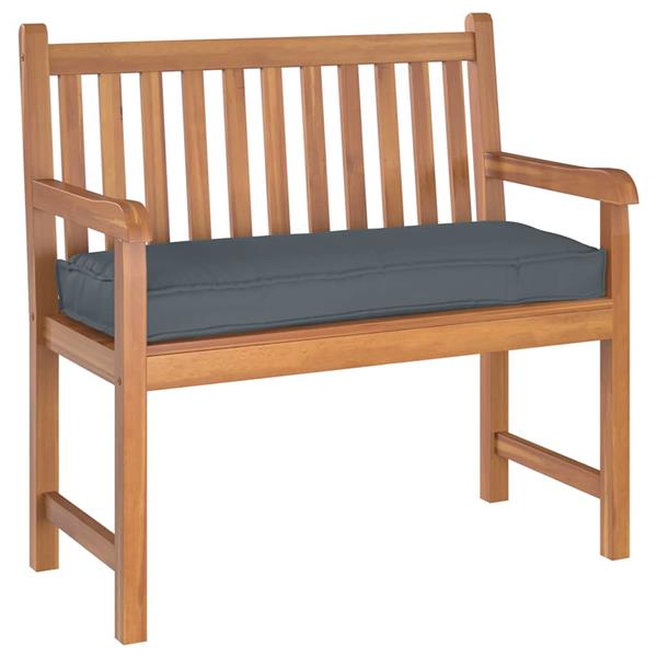 Grote foto vidaxl palletkussen voor bank antraciet 100 x 40 x 8 cm oxford stof huis en inrichting woningdecoratie
