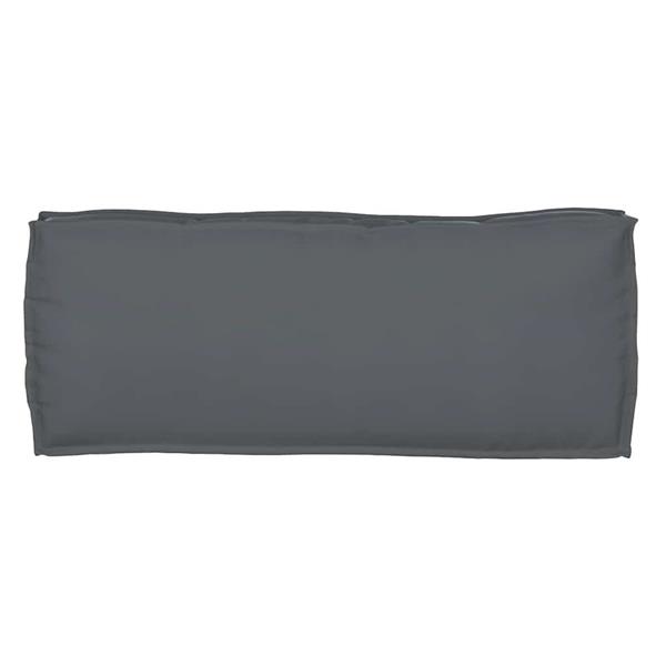 Grote foto vidaxl palletkussen voor bank antraciet 100 x 40 x 8 cm oxford stof huis en inrichting woningdecoratie