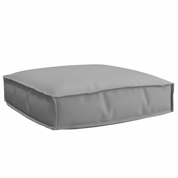 Grote foto vidaxl palletkussen voor zitting grijs 60 x 60 x 12 cm oxford stof huis en inrichting woningdecoratie