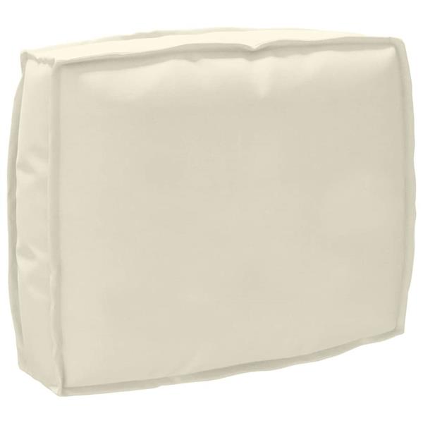 Grote foto vidaxl palletkussen voor rugleuning cr me 50 x 40 x 12 cm oxford stof huis en inrichting woningdecoratie