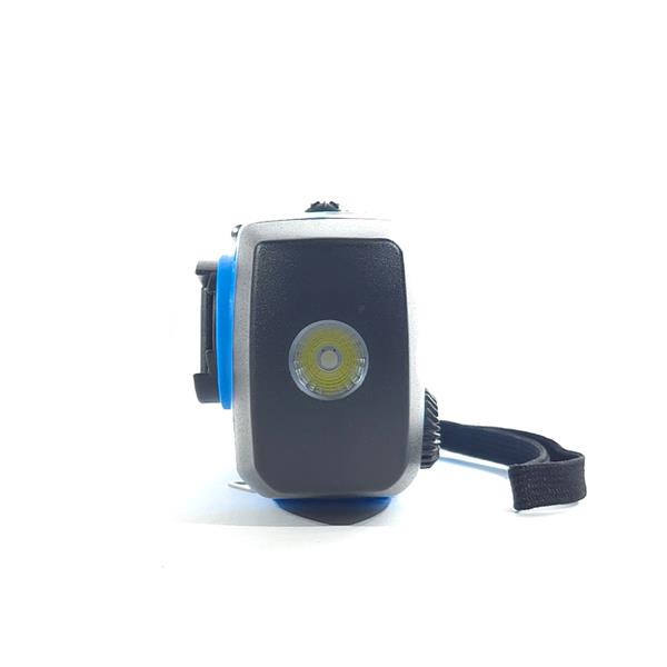 Grote foto slimlogy r3 mini 2000 mah noodradio nood zaklamp laadbaar met crank blauw telecommunicatie batterijen en accu