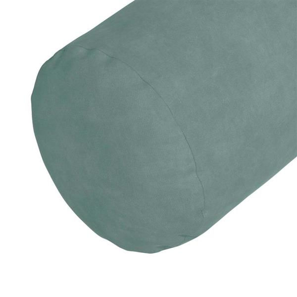Grote foto vidaxl bolster kussens 2 pcs zeegroen 15 x 40 cm katoen stof huis en inrichting woningdecoratie