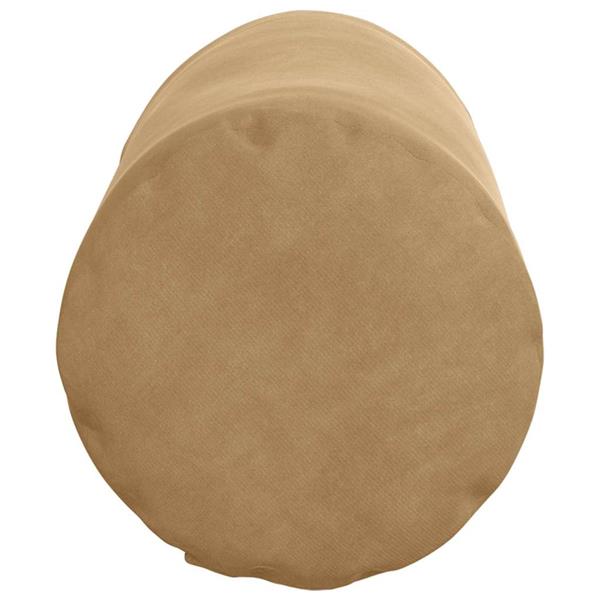 Grote foto vidaxl bolster kussens 2 pcs bruin 15 x 40 cm katoen stof huis en inrichting woningdecoratie