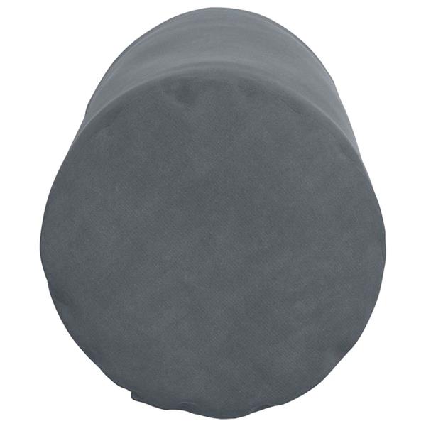 Grote foto vidaxl bolster kussens 2 pcs donkergrijs 15 x 40 cm katoen stof huis en inrichting woningdecoratie