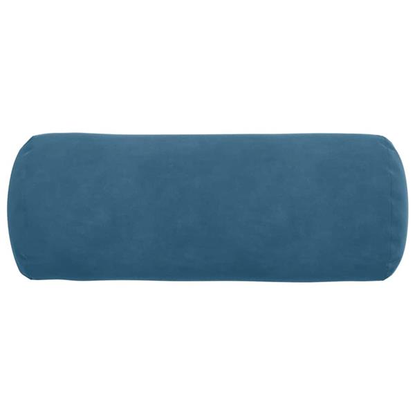 Grote foto vidaxl bolster kussens 2 pcs blauw 15 x 40 cm katoen stof huis en inrichting woningdecoratie