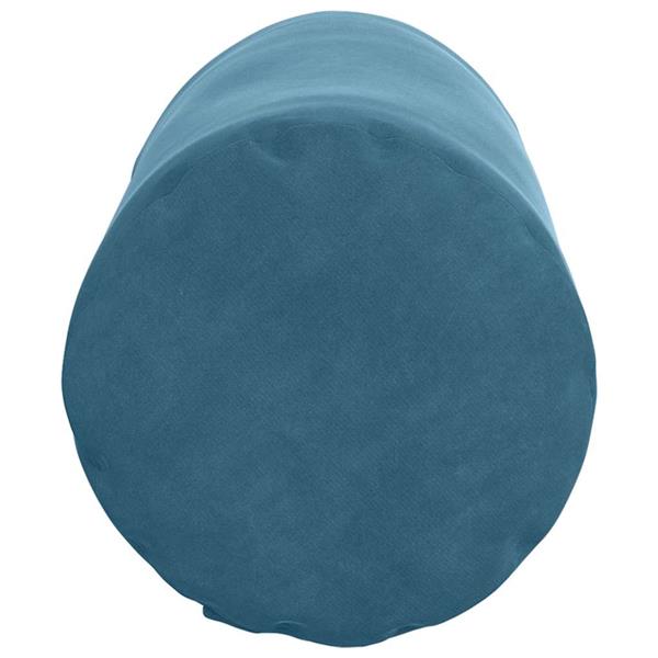 Grote foto vidaxl bolster kussens 2 pcs blauw 15 x 40 cm katoen stof huis en inrichting woningdecoratie