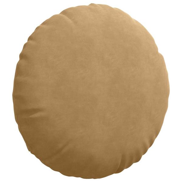 Grote foto vidaxl zitkussens 2 pcs bruin 40 x 13 cm fluweel huis en inrichting woningdecoratie