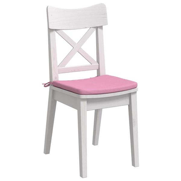 Grote foto vidaxl zitkussens 4 pcs roze 40 x 40 x 3 cm stof huis en inrichting woningdecoratie
