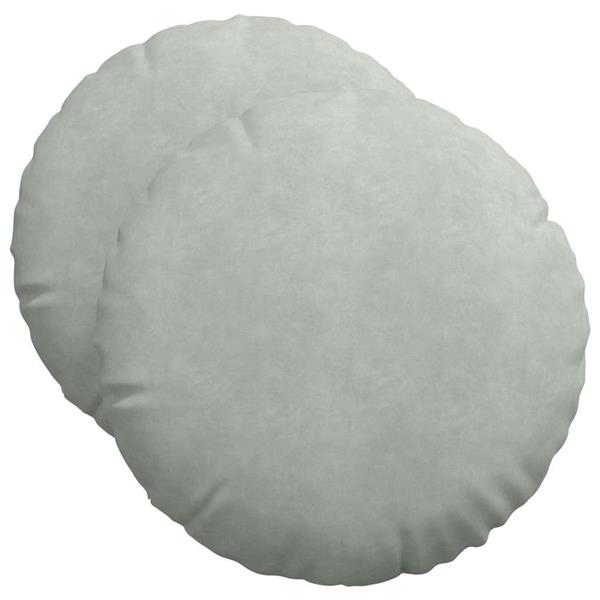 Grote foto vidaxl zitkussens 2 pcs lichtgrijs 40 x 13 cm fluweel huis en inrichting woningdecoratie