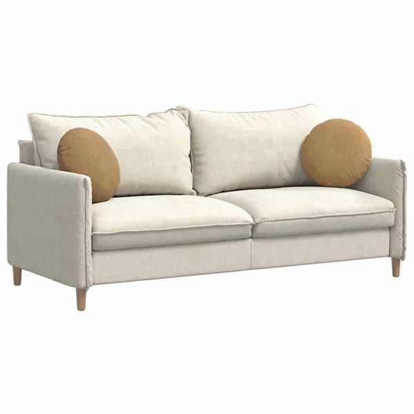 Grote foto vidaxl zitkussens 2 pcs bruin 40 x 13 cm fluweel huis en inrichting woningdecoratie