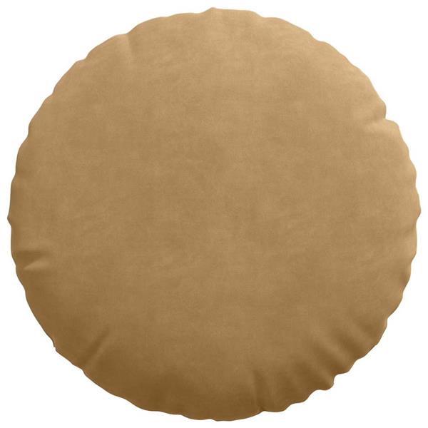 Grote foto vidaxl zitkussens 2 pcs bruin 40 x 13 cm fluweel huis en inrichting woningdecoratie