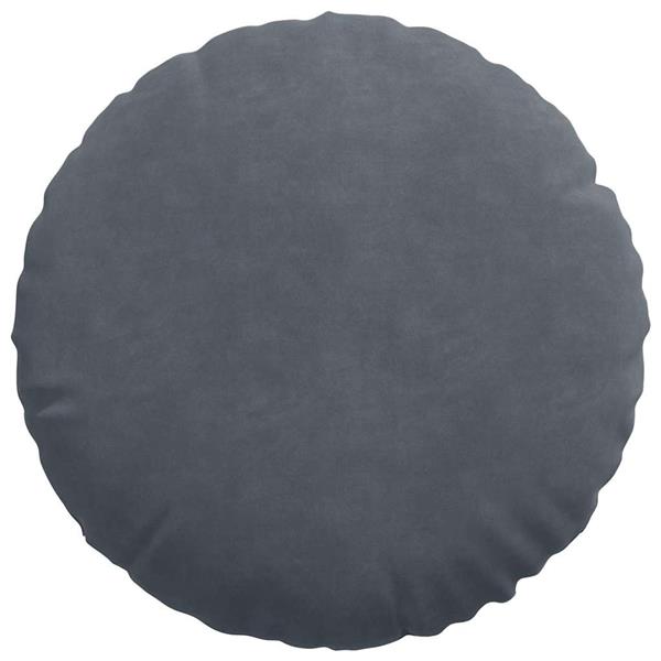 Grote foto vidaxl zitkussens 2 pcs donkergrijs 40 x 13 cm fluweel huis en inrichting woningdecoratie