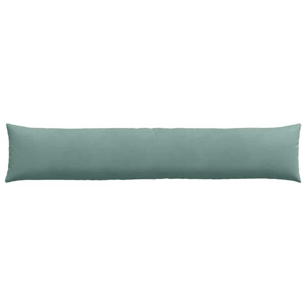 Grote foto vidaxl sofa kussens 2 pcs zeegroen 200 x 40 cm katoen stof huis en inrichting woningdecoratie