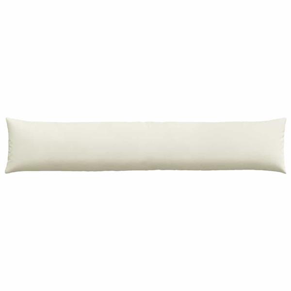 Grote foto vidaxl sofa kussens 2 pcs cr me 200 x 40 cm katoen stof huis en inrichting woningdecoratie