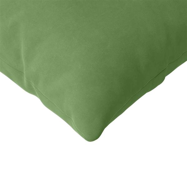 Grote foto vidaxl sofa kussens 2 pcs lichtgroen 200 x 40 cm katoen stof huis en inrichting woningdecoratie