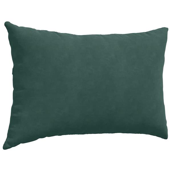 Grote foto vidaxl sofa kussens 2 pcs donkergroen 60 x 40 cm katoen stof huis en inrichting woningdecoratie