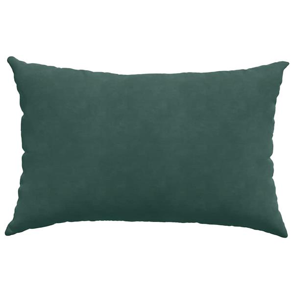 Grote foto vidaxl sofa kussens 2 pcs donkergroen 60 x 40 cm katoen stof huis en inrichting woningdecoratie