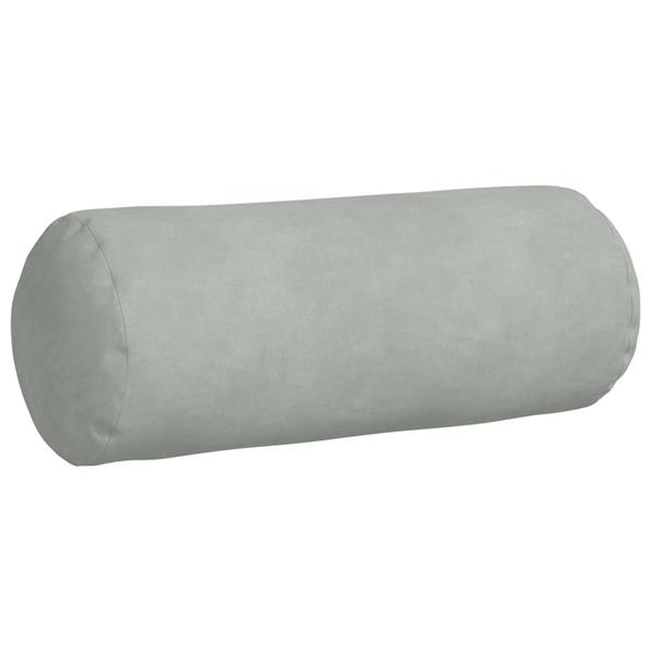 Grote foto vidaxl bolster kussens 2 pcs lichtgrijs 15 x 40 cm katoen stof huis en inrichting woningdecoratie