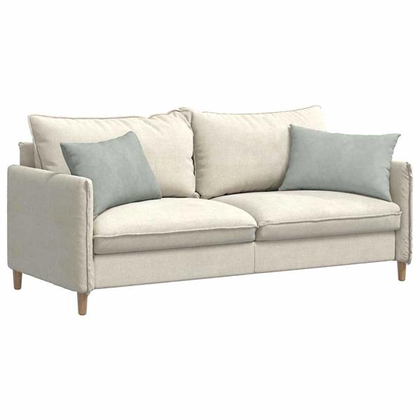 Grote foto vidaxl sofa kussens 2 pcs lichtgrijs 60 x 40 cm katoen stof huis en inrichting woningdecoratie