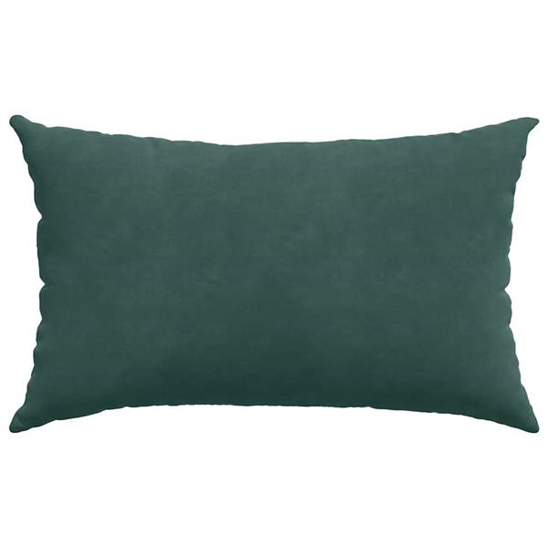 Grote foto vidaxl sofa kussens 2 pcs donkergroen 50 x 30 cm katoen stof huis en inrichting woningdecoratie