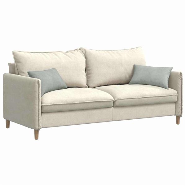 Grote foto vidaxl sofa kussens 2 pcs lichtgrijs 50 x 30 cm katoen stof huis en inrichting woningdecoratie