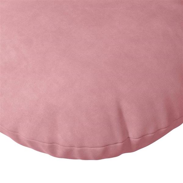 Grote foto vidaxl zitkussens 2 pcs roze 40 x 13 cm fluweel huis en inrichting woningdecoratie