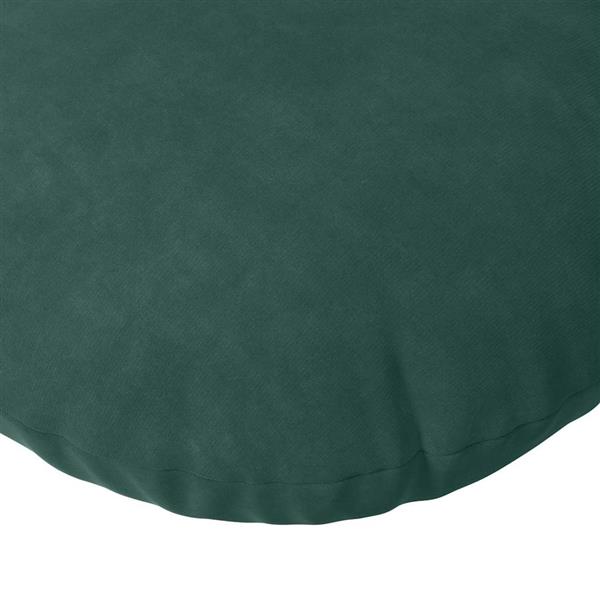 Grote foto vidaxl zitkussens 2 pcs donkergroen 40 x 13 cm fluweel huis en inrichting woningdecoratie