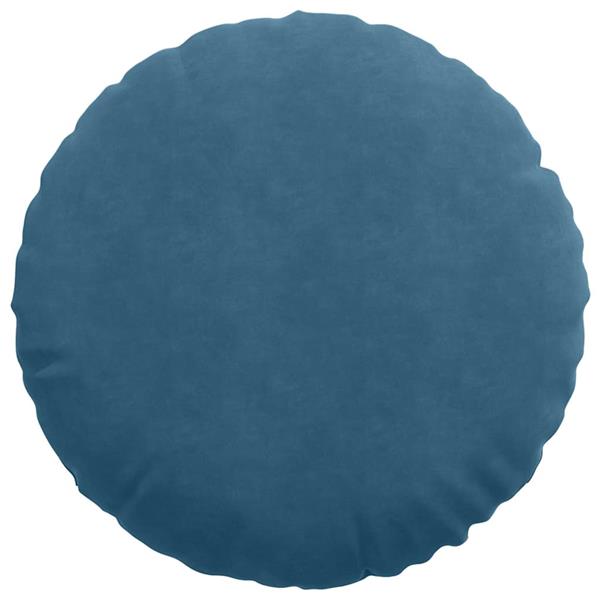 Grote foto vidaxl zitkussens 2 pcs blauw 40 x 13 cm fluweel huis en inrichting woningdecoratie