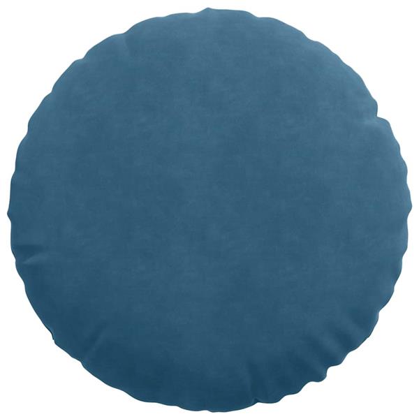 Grote foto vidaxl zitkussens 2 pcs blauw 40 x 13 cm fluweel huis en inrichting woningdecoratie