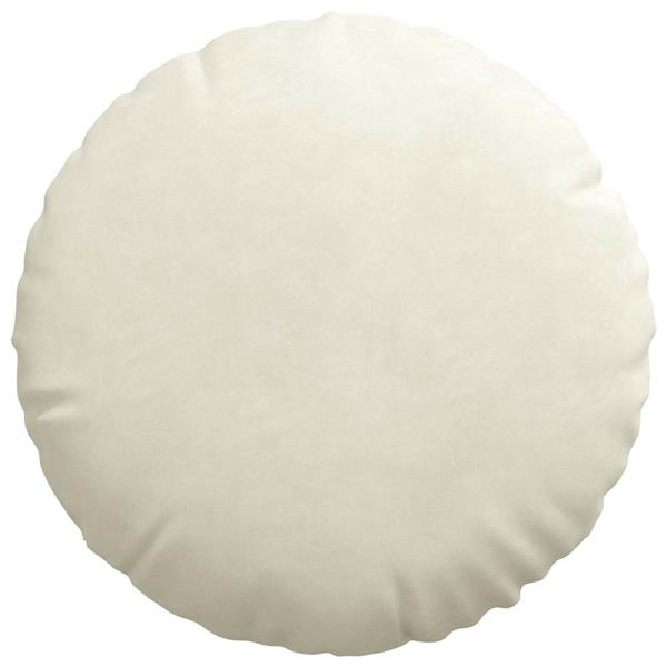 Grote foto vidaxl zitkussens 2 pcs cr me 40 x 13 cm fluweel huis en inrichting woningdecoratie