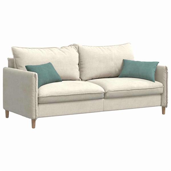 Grote foto vidaxl sofa kussens 2 pcs zeegroen 50 x 30 cm katoen stof huis en inrichting woningdecoratie
