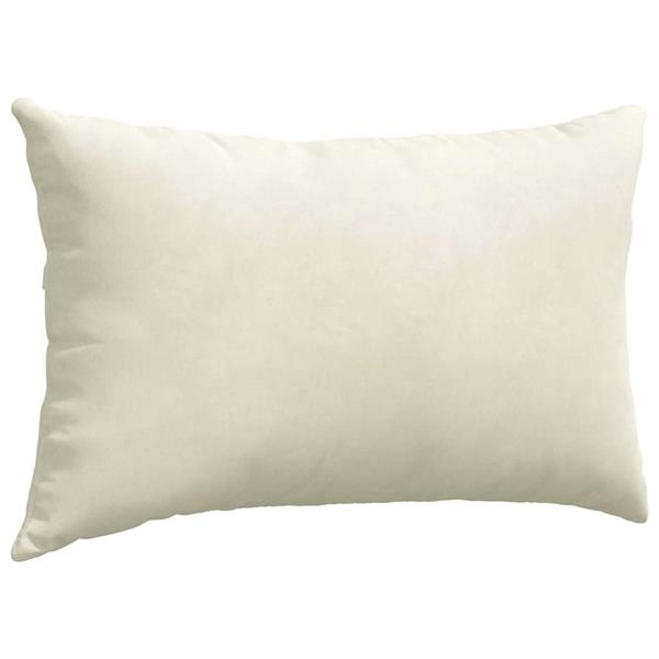 Grote foto vidaxl sofa kussens 2 pcs cr me 50 x 30 cm katoen stof huis en inrichting woningdecoratie