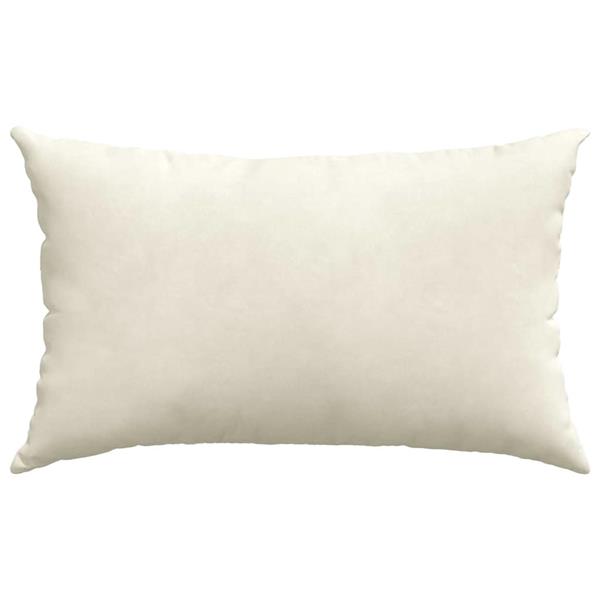Grote foto vidaxl sofa kussens 2 pcs cr me 50 x 30 cm katoen stof huis en inrichting woningdecoratie