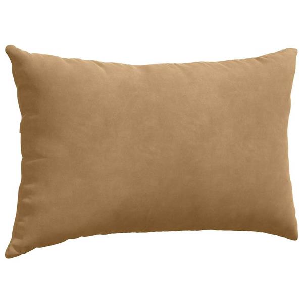 Grote foto vidaxl sofa kussens 2 pcs bruin 50 x 30 cm katoen stof huis en inrichting woningdecoratie
