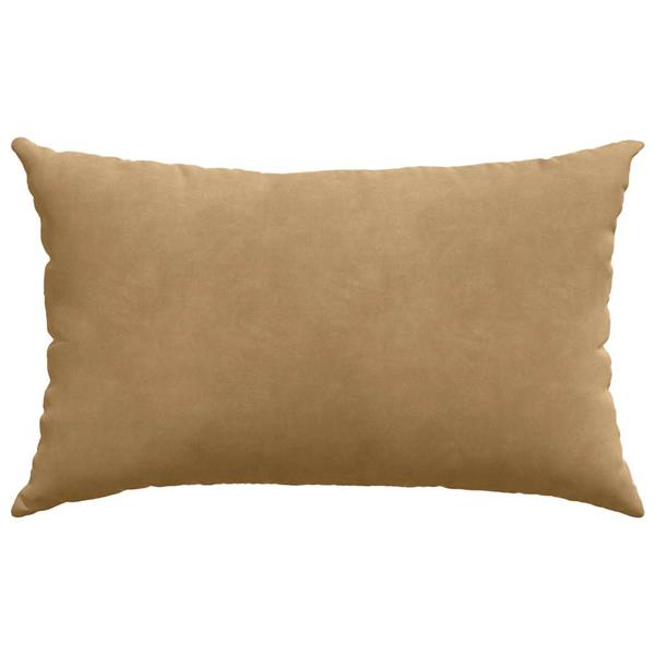 Grote foto vidaxl sofa kussens 2 pcs bruin 50 x 30 cm katoen stof huis en inrichting woningdecoratie