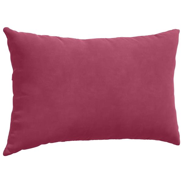 Grote foto vidaxl sofa kussens 2 pcs wijnrood 50 x 30 cm katoen stof huis en inrichting woningdecoratie