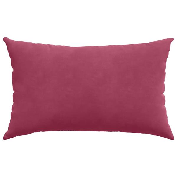 Grote foto vidaxl sofa kussens 2 pcs wijnrood 50 x 30 cm katoen stof huis en inrichting woningdecoratie