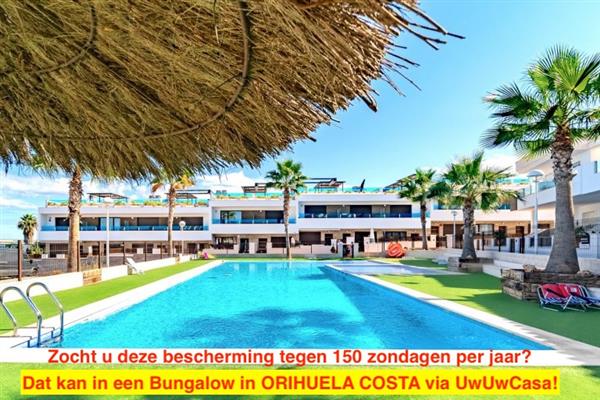Grote foto uw bungalow in orihuela aan roze meer met parking huizen en kamers bestaand europa