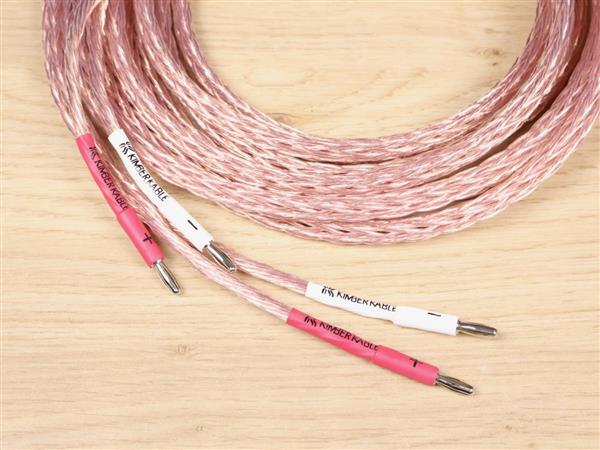 Grote foto kimber kable 8tc all clear audio speaker cables 2 5 metre audio tv en foto onderdelen en accessoires